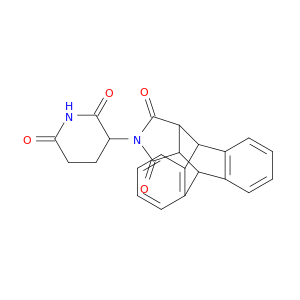 17-(2,6-DIOXOPIPERIDIN-3-YL)-17-AZAPENTACYCLO[6.6.5.0~2,7~.0~9,14~.0~15,19~]NONADECA-2,4,6,9,11,13-HEXAENE-16,18-DIONE