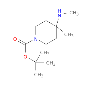 4-甲基-4-(甲基氨基)哌啶-1-甲酸叔丁酯