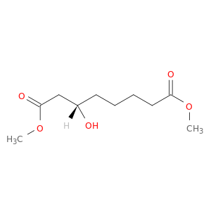 Octanedioic acid, 3-hydroxy-, dimethyl ester, (3S)-