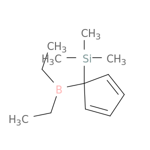 Borane, diethyl[1-(trimethylsilyl)-2,4-cyclopentadien-1-yl]-
