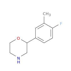 2-(4-fluoro-3-methylphenyl)morpholine