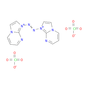 Imidazo[1,2-a]pyrimidinium, 1,1'-azobis-, diperchlorate