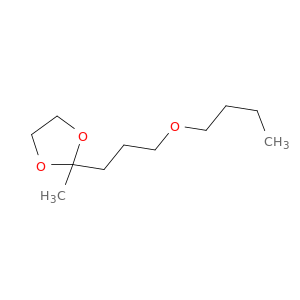 1,3-Dioxolane, 2-(3-butoxypropyl)-2-methyl-