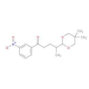 5-(5,5-二甲基-1,3-二氧基-2-基)-1-(3-硝基苯基)-1-戊酮
