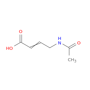 2-Butenoic acid, 4-(acetylamino)-
