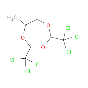 6-methyl-2,4-bis(trichloromethyl)-1,3,5-trioxepane