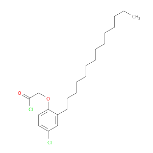 2-(4-氯-2-十四烷基苯氧基)乙酰氯