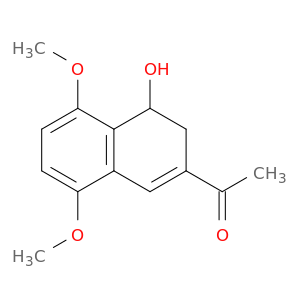 Ethanone, 1-(3,4-dihydro-4-hydroxy-5,8-dimethoxy-2-naphthalenyl)-