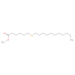 Hexanoic acid, 6-(undecyltelluro)-, methyl ester