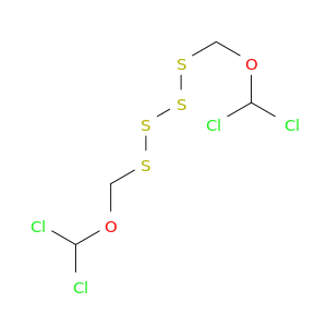 Tetrasulfide, bis(dichloromethoxymethyl)