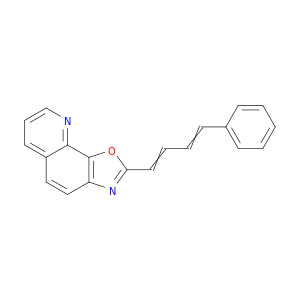 Oxazolo[4,5-h]quinoline, 2-(4-phenyl-1,3-butadienyl)-