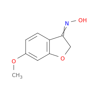 3(2H)-Benzofuranone, 6-methoxy-, oxime
