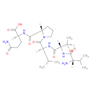 L-Glutamine, L-valyl-L-threonyl-L-valyl-L-prolyl-