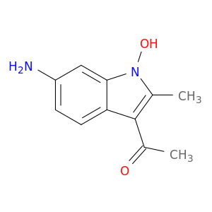 Ethanone, 1-(6-amino-1-hydroxy-2-methyl-1H-indol-3-yl)-