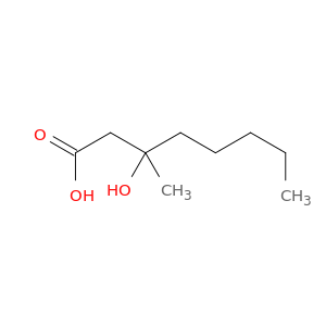 Octanoic acid,3-hydroxy-3-methyl-