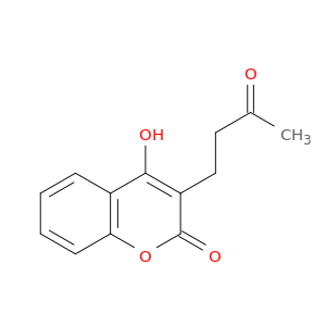 2H-1-Benzopyran-2-one, 4-hydroxy-3-(3-oxobutyl)-