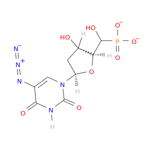 5'-Uridylic acid,5-azido-2'-deoxy- (9CI)