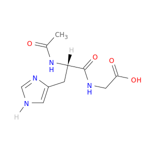 Glycine, N-acetyl-L-histidyl-