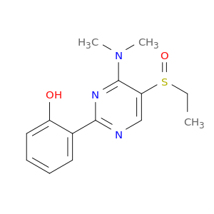 Phenol, 2-[4-(dimethylamino)-5-(ethylsulfinyl)-2-pyrimidinyl]-