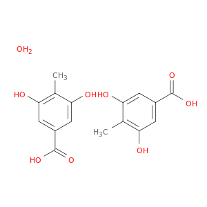3,5-二羟基-4-甲基苯甲酸 半水合物