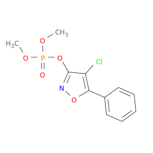 Phosphoric acid,4-chloro-5-phenyl-3-isoxazolyl dimethyl ester (8CI)