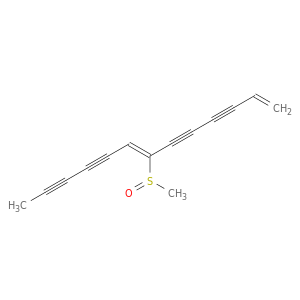 1,7-Tridecadiene-3,5,9,11-tetrayne, 7-(methylsulfinyl)-, (Z)-