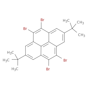 Pyrene, 4,5,9,10-tetrabromo-2,7-bis(1,1-dimethylethyl)-