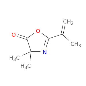 5(4H)-Oxazolone, 4,4-dimethyl-2-(1-methylethenyl)-