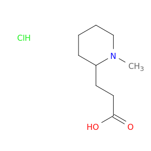 3-(1-methylpiperidin-2-yl)propanoic Acid hydrochloride