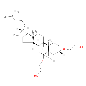 Ethanol, 2,2'-[(3b,5a,6b)-cholestane-3,6-diylbis(oxy)]bis-