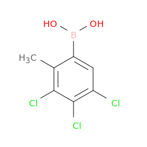 2-甲基-3,4,5-三氯苯硼酸
