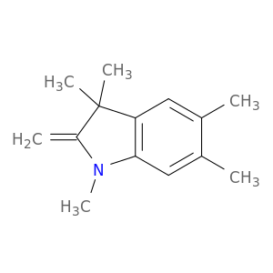 1H-Indole, 2,3-dihydro-1,3,3,5,6-pentamethyl-2-methylene-