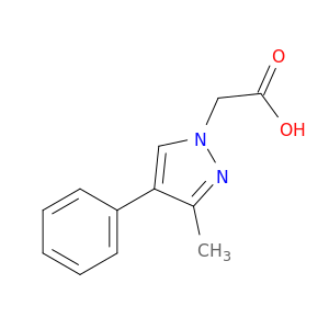 2-(3-methyl-4-phenyl-1H-pyrazol-1-yl)acetic Acid