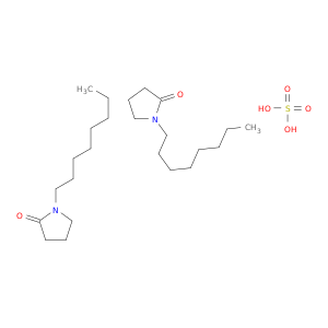 2-Pyrrolidinone, 1-octyl-, sulfate (2:1)
