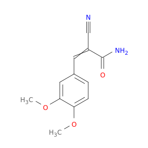 2-cyano-3-(3,4-dimethoxyphenyl)acrylamide