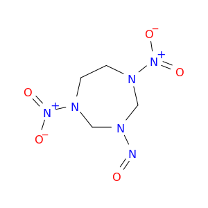 1H-1,3,5-Triazepine, hexahydro-1,5-dinitro-3-nitroso-