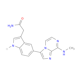 1H-Indole-3-acetamide, 5-[8-(methylamino)imidazo[1,2-a]pyrazin-3-yl]-