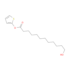 Dodecanoic acid, 12-hydroxy-, 2-thienyl ester