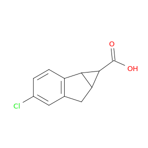 4-Chloro-1H,1aH,6H,6aH-cyclopropa[a]indene-1-carboxylic acid
