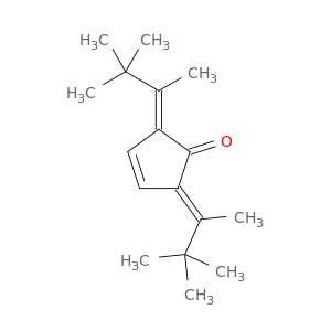 3-Cyclopenten-1-one, 2,5-bis(1,2,2-trimethylpropylidene)-, (E,E)-