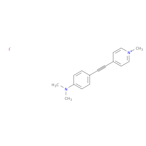 Pyridinium, 4-[[4-(dimethylamino)phenyl]ethynyl]-1-methyl-, iodide