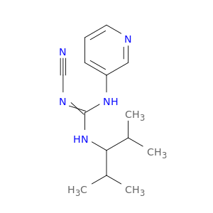 2-CYANO-1-(1-ISOPROPYL-2-METHYLPROPYL)-3-(PYRIDIN-3-YL)GUANIDINE