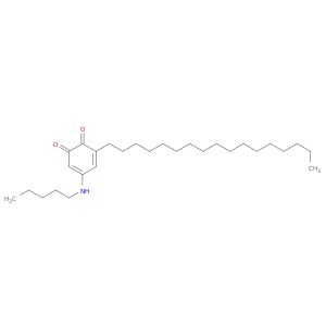3,5-cyclohexadiene-1,2-dione, 3-heptadecyl-5-(pentylamino)-