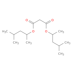 Propanedioic acid, bis(1,3-dimethylbutyl) ester