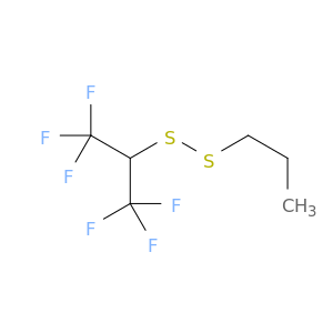 Disulfide, propyl 2,2,2-trifluoro-1-(trifluoromethyl)ethyl