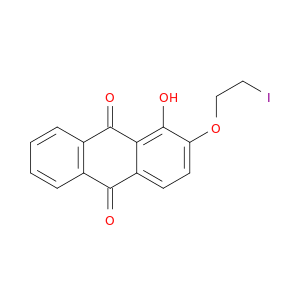9,10-Anthracenedione, 1-hydroxy-2-(2-iodoethoxy)-