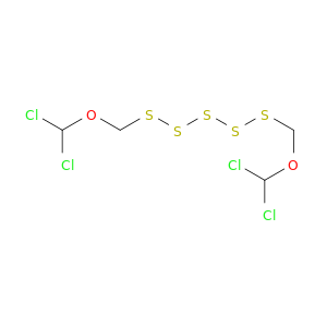 Pentasulfide, bis(dichloromethoxymethyl)