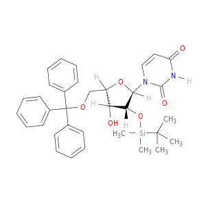 2'-O-(tert-Butyldimethylsilyl)-5'-O-trityluridine