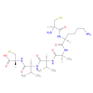 L-Cysteine, L-cysteinyl-L-lysyl-L-alanyl-L-valyl-L-valyl-