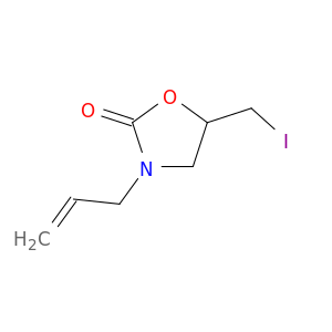 2-Oxazolidinone, 5-(iodomethyl)-3-(2-propen-1-yl)-
